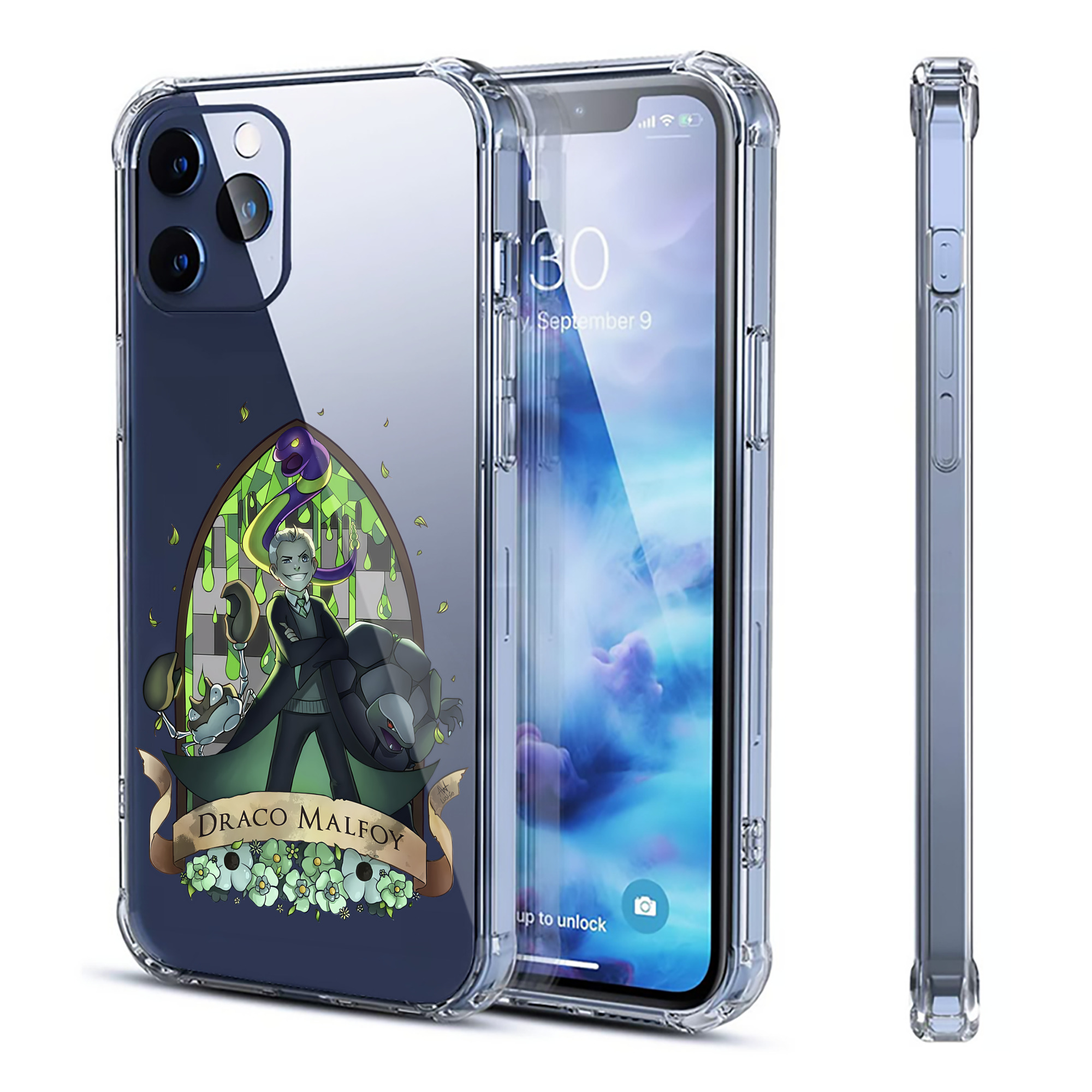 （画像用） Harry Potter ハリー・ポッターシリーズ 【iPhone 12シリーズ対応】透明スマホケース（クリアソフトケース）
